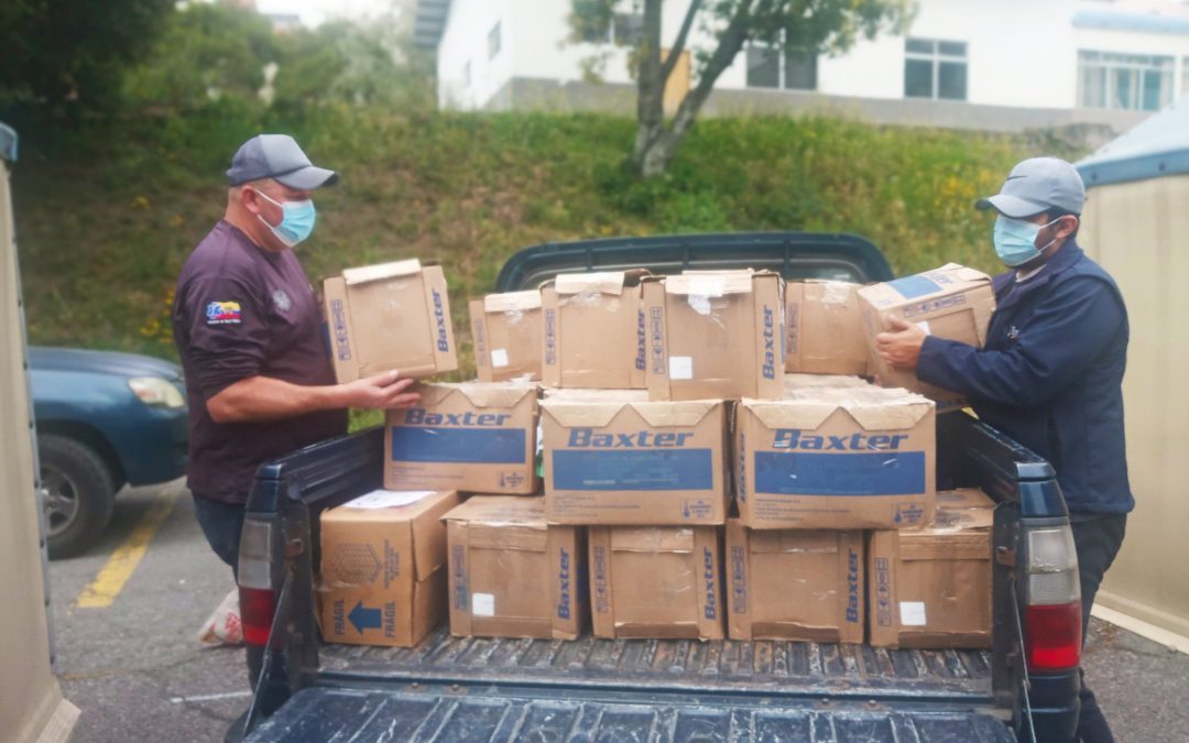 Medicamentos llegaron al Hospital General Enrique Garcés de Quito